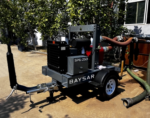 Дизельная мотопомпа BAYSAR SP6-400